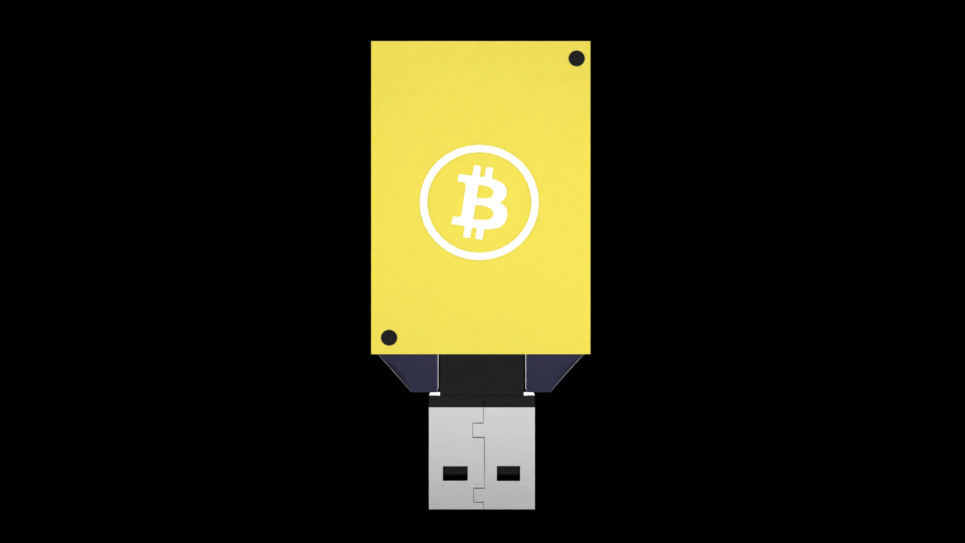 Rare Golden ASIC USB Block Erupter Bitcoin Miner 330 MH/s Sapphire